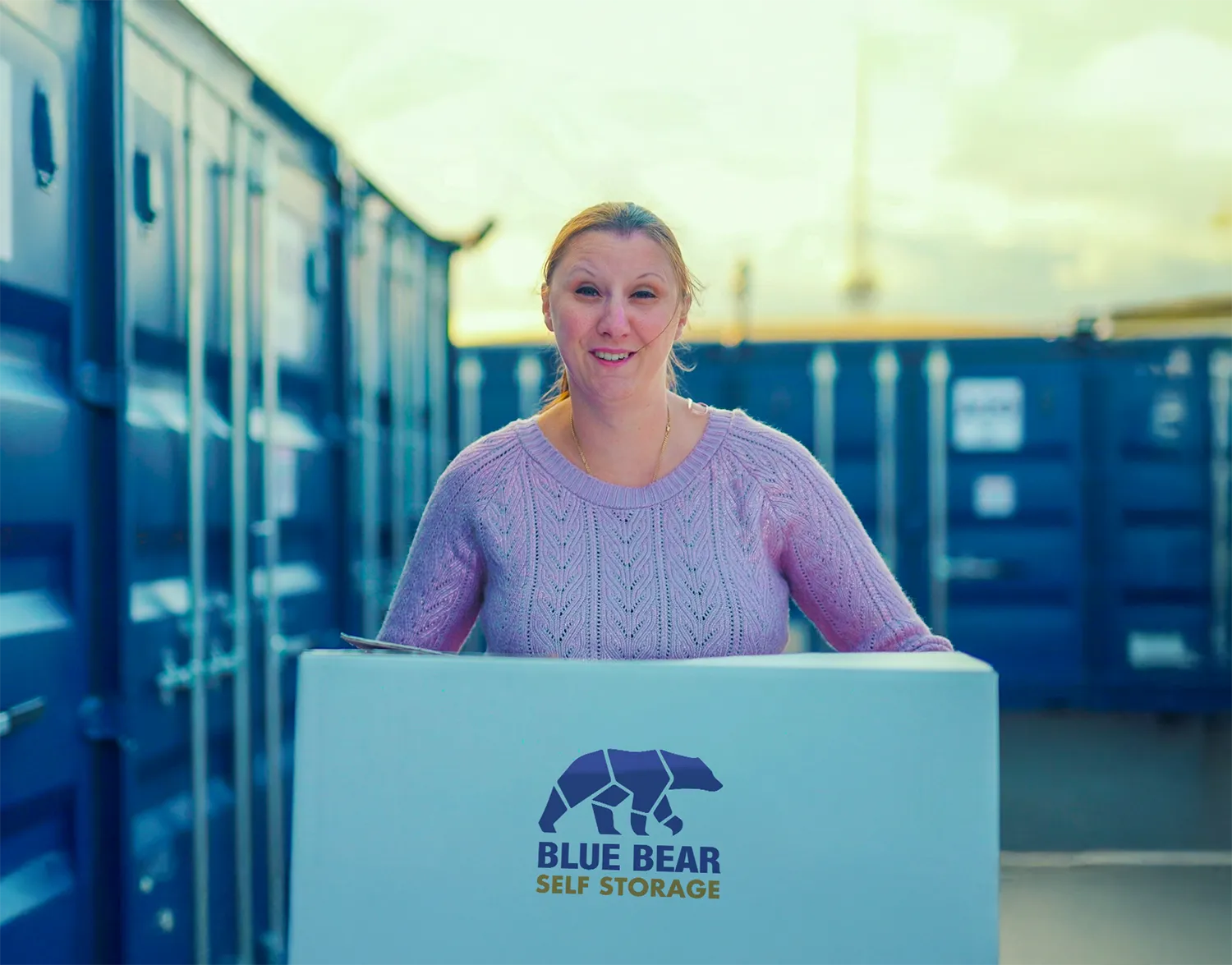 Blue Bear Self Storage Corby - Affordable Drive Up Container Storage