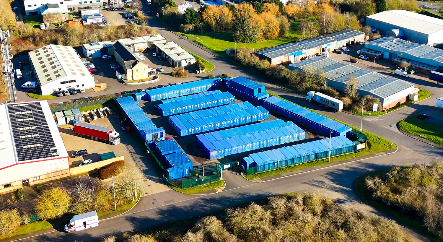 Corby Self Storage Facility - Blue Bear Self Storage Corby